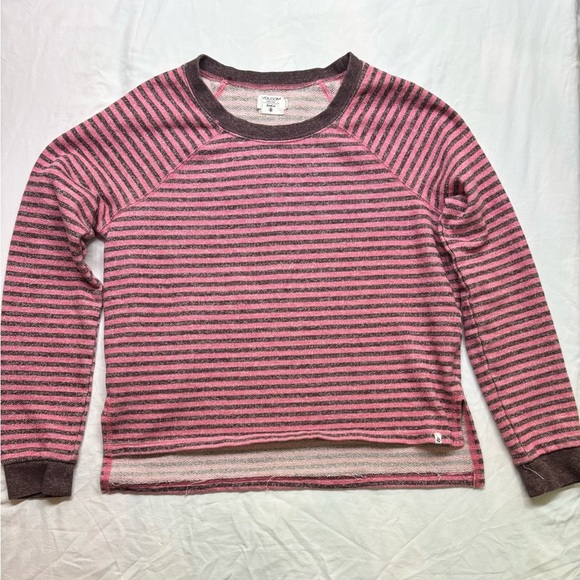Volcom women’s crewneck sweatshirt striped - Picture 1 of 8